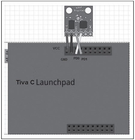 Подключение MPU 6050 к Tiva C LaunchPad