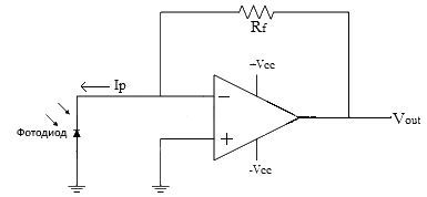Схема преобразователя тока в напряжение