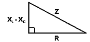 Треугольник для цепей LCR